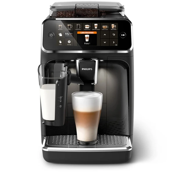 Philips 5400 serisinden tam otomatik kahve makinesi - 12 içecek için espresso makinesi, hızlı temizlenen LatteGo sistemi, sezgisel TFT ekran, özelleştirilebilir kahve ayarları (EP5441/50) ürün görseli 1