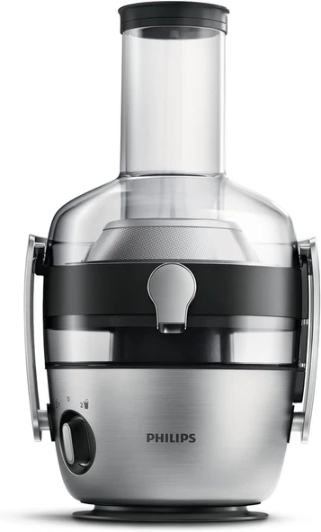 Philips 3000 Serisi Meyve Sıkacağı - XXL doldurma kanalı, FibreBoost teknolojisi, QuickClean, 2L kapasite, taze ve posa açısından zengin meyve suları için 1100 W güçlü motor (HR1921/20) ürün görseli 1