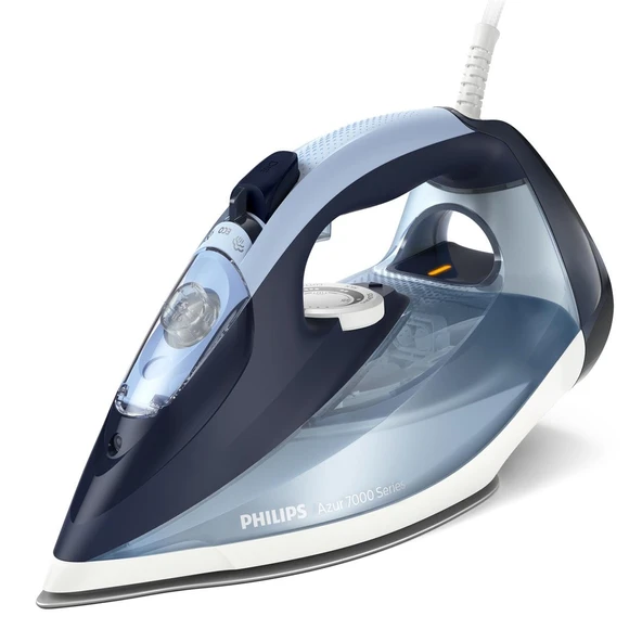 Philips Series 7000 Buharlı Ütü - 2800W, Sabit Buhar Çıkışı 50g/dk, Steam Boost 250g, Dikey Buhar, SteamGlide Plus Taban, Louros/Açık Mavi (DST7020/20) ürün görseli 1