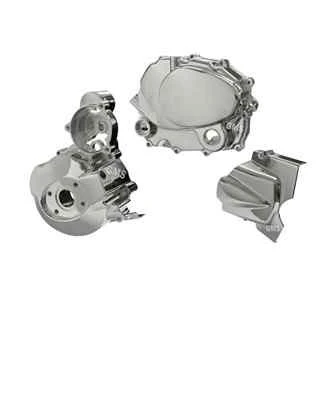 Karter Kapağı Sağ Sol+Dişli Cg 125 Nikel ürün görseli 1