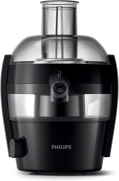 Philips Viva Collection Meyve Sıkacağı - Kompakt tasarım, QuickClean teknolojisi, bardağa doğrudan meyve suyu, 500 W motor, 1,5 L kapasite, damlama önleyici, temizlemesi kolay (HR1832/00) ürün görseli 1