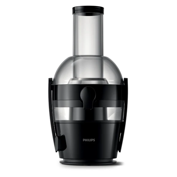 Philips 3000 Serisi Meyve Sıkacağı - 800 W Güç, QuickClean Teknolojisi, XL 75 mm Doldurma Mili, 2 L Meyve Suyu Kapasitesi, Montajı ve Durulaması Kolay, Posasız Taze Meyve Suyu (HR1856/70) ürün görseli 1