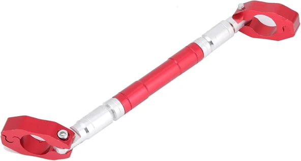 22Mm Alüminyum Alaşımlı Uzunluğu Ayarlanabilir Gidon Dengeleyici Bar Kırmızı ürün görseli 1