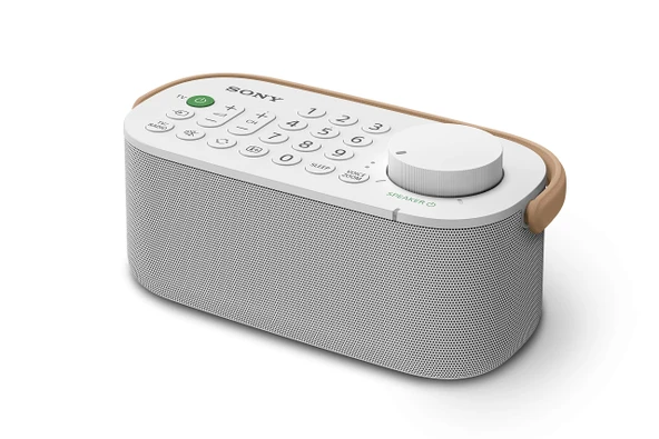 İşitme Engelliler ve Yaşlılar için Sony Kablosuz Taşınabilir TV Hoparlörü - Beyaz (SRSLSR200.CE7), Tek Boyut ürün görseli 1