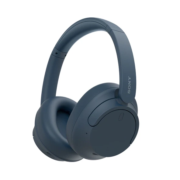 Sony WH-CH720N Gürültü Engelleme Özellikli Kablosuz Bluetooth Kulaklık - 35 saate kadar pil ömrü ve hızlı şarj işlevi - Mavi ürün görseli 1