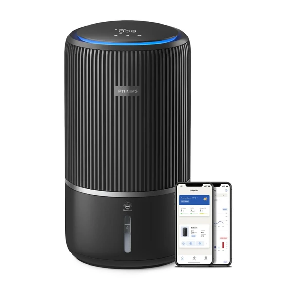 Philips 3400 Serisi 2'si 1 arada Hava Temizleme ve Nemlendirici, HEPA NanoProtect + Aktif Karbon Filtre, 650 ml/saat ile Hijyenik Nemlendirme, 78 m² için CADR 300m³/saat (AC3421/13) ürün görseli 1