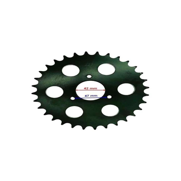 Atv Kanuni Arka Dişli 530-32T İç 42X3 Delikli Ind Öm ürün görseli 1