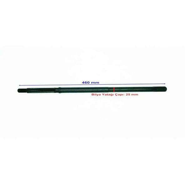 Atv Yuki 200 Aks 460Xbilya Yatağı 25X6-23 Freze Uzun Öm ürün görseli 1