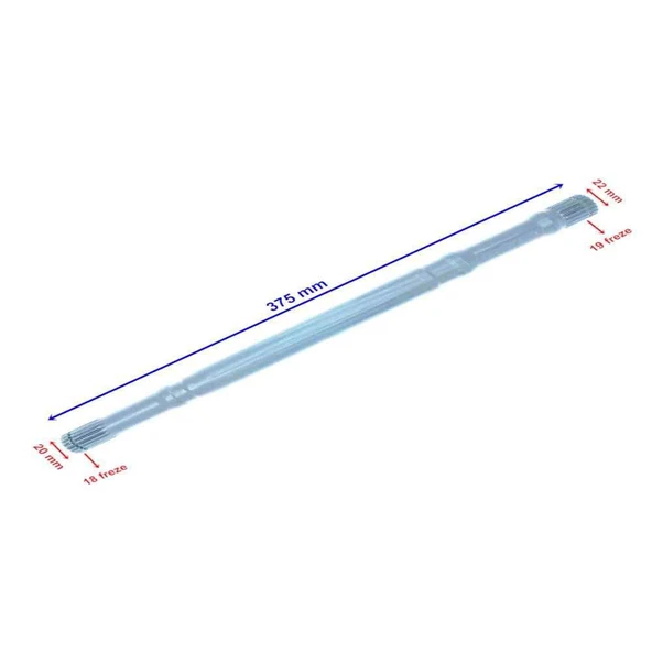 Atv 700 Aks Difransiyelli 375X18-19 Freze Öm ürün görseli 1
