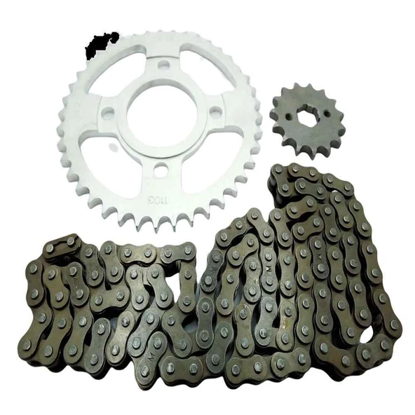 Cg Model Ön-Arka Dişli Zincir Set Kmc 428 102L 36-15T ürün görseli 1