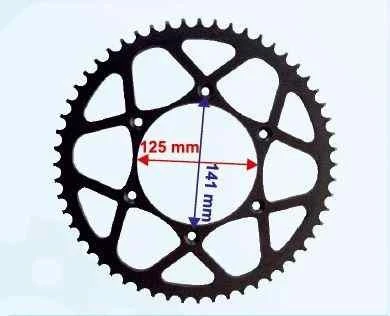Cr125-250-Kx-Ktm Arka Dişli 520-56T İç 125X6 Delikli Ind ürün görseli 1