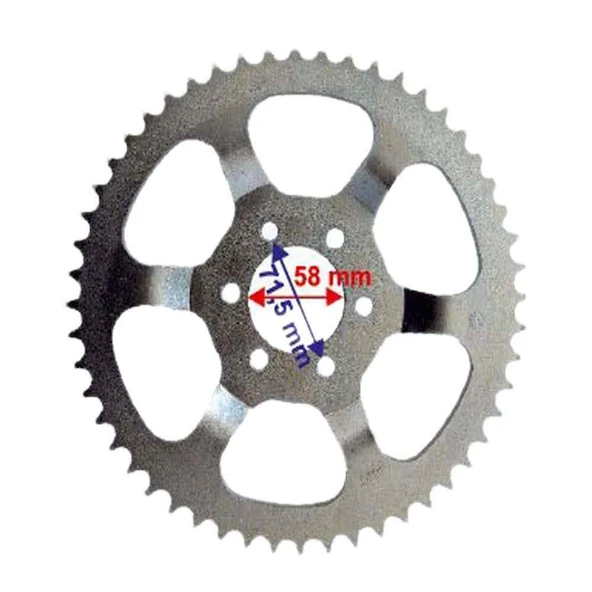 Benellibn251Arkadişli520-52Tiç58X6Delikliçanaklıındöm ürün görseli 1