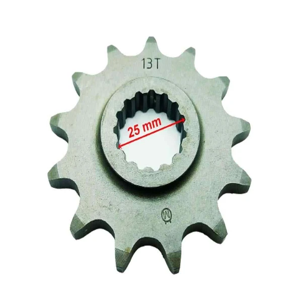Ktm Exc 250 Ön Dişli 520-13T İç 25X15 Tırnaklı Öm ürün görseli 1