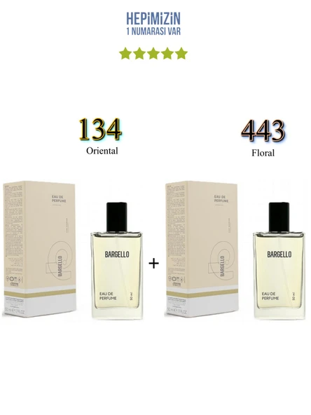 134 + 443 Kadın Parfüm Edp 50 ml Oriental / Floral - Mnms134443 ürün görseli 1