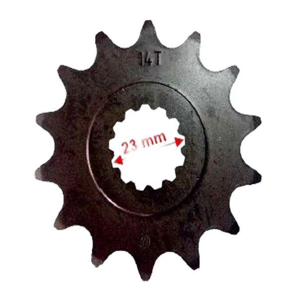 Suzuki Uyumlu İnazuma Ön Dişli 520-14T İç 23X13 Tırnaklı Öm ürün görseli 1