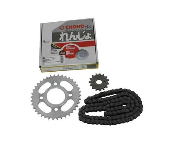 Cg Model Ön-Arka Dişli Zincir Seti 110L 38-15T Choho ürün görseli 1
