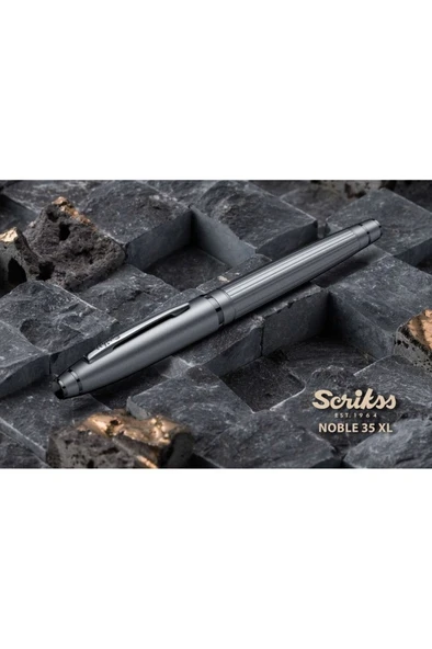 Scrikss Roller Kalem Noble Antrasit 350 - Resim 2