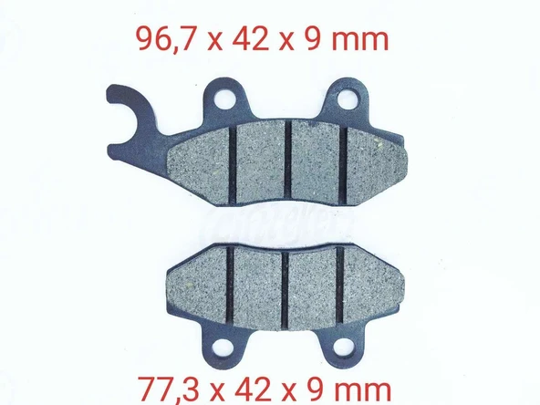 Disk Balata Fa228 Ters Çengel Gold Kawasaki Ninja H2 Sx Se Arka-Suzuki Burgman An 400(07-18) Ön ürün görseli 1