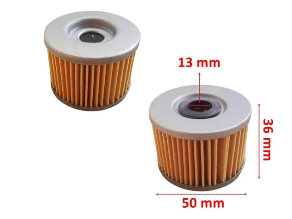 Cf Moto Nk250 Sr250 Yağ Filtresi 50-36-13 Mm Hf112 ürün görseli 1
