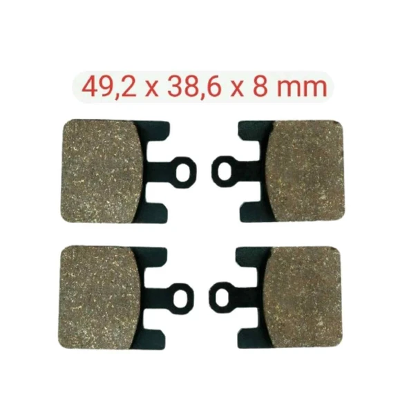 Ön Fren Disk Balatası Fa369 2 Li Set Zx 10 R(2004-2007)-Zx 6 R(2003-2006) - Suzuki Gsxr 1000(2003) ürün görseli 1