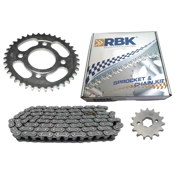 Cg Model Ön-Arka Dişli Zincir Set 428 110L 38-15T Rbk ürün görseli 1