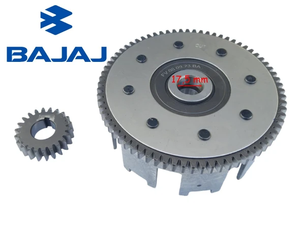 Bajaj Pulsar Ns 200 Debriyaj Tası Dişli Ve Karşılığı 72T 22T 36Jl0185 Orj ürün görseli 1