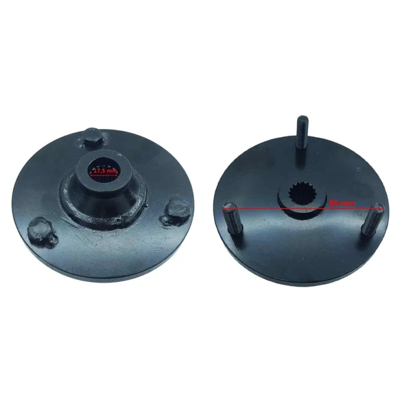 Atv Atv 110 Arka Jant Poryası 16 Freze 17,5-32-86 Mm 3 Civatalı Öm ürün görseli 1