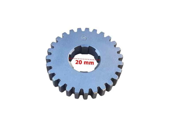 Kanuni Atv 110 Şanzıman Dişlisi 27T İç 20 Mm 6 Kanallı ürün görseli 1