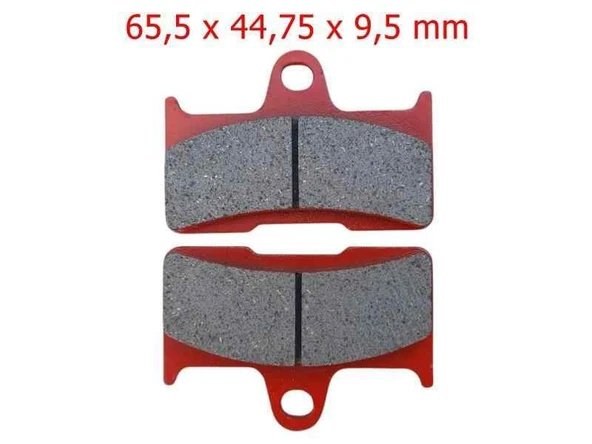 Atv Cf Arka Fren Disk Balatası Fa344 A Kalite C Force 500-625-800 Yamaha Yfm 660 ürün görseli 1