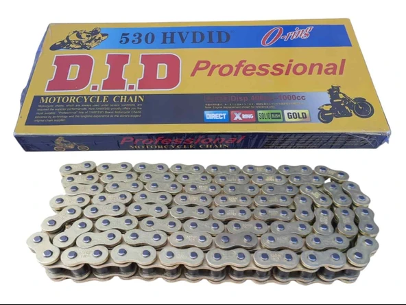 Zincir O-Ringli 530Hv 120L Dıd Gold İth ürün görseli 1