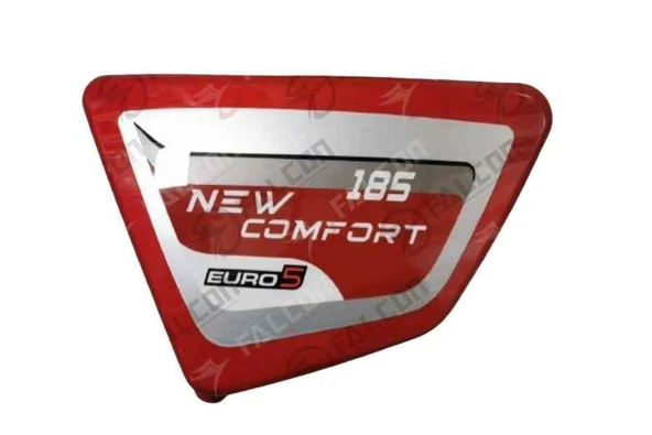Falcon Yan Kapak Sol Kırmızı-New Comfort ürün görseli 1