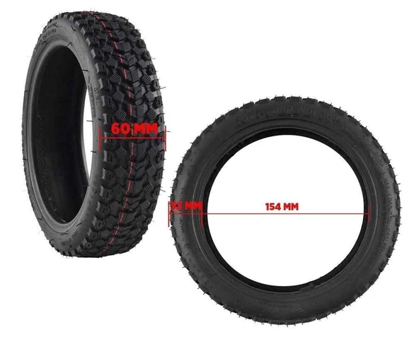 Dış Lastik E-Scooter (8,5) 50/75-6.1 Dubleks Xuancheng ürün görseli 1