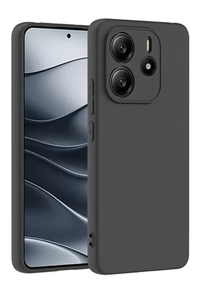 Newface Xiaomi Redmi Note 14 4G Kılıf First Silikon - Siyah ürün görseli 1