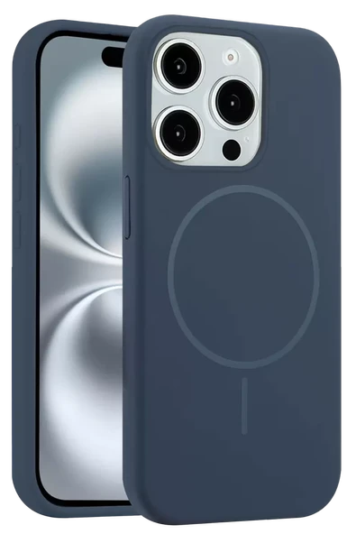 Joko Apple iPhone 15 Pro Max Kılıf Jully Magsafe Kapak - Lacivert ürün görseli 1