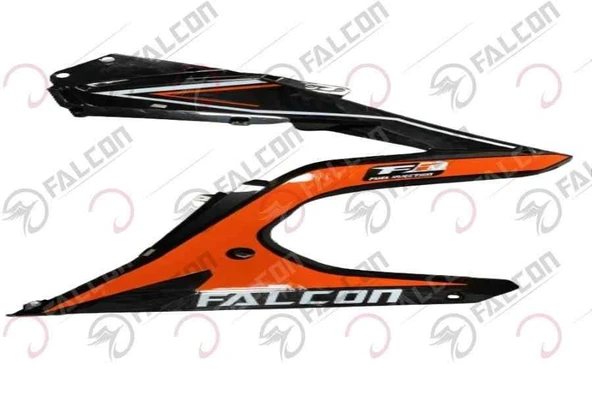 Falcon Sinyal Karenajı Alt (Z) Parça Turuncu Büyük Sağ - Fr 250 Racıng ürün görseli 1