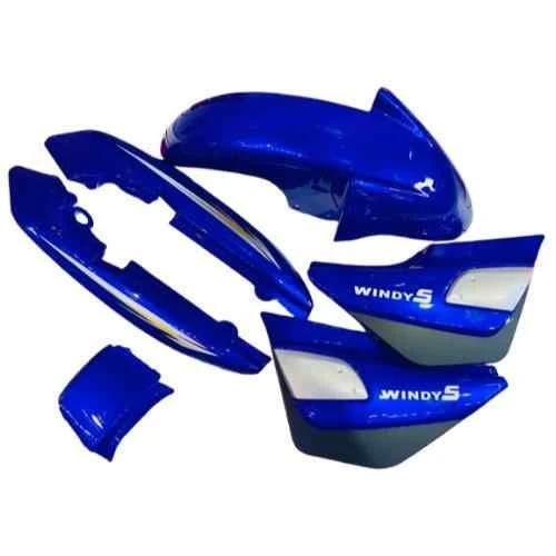Kanuni Windy-S 125 Kaporta 3Lü Set Mavi ürün görseli 1