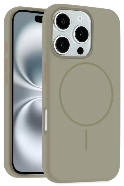 Joko Apple iPhone 16 Pro Kılıf Jully Magsafe Kapak - Çöl Titanyum ürün görseli 1