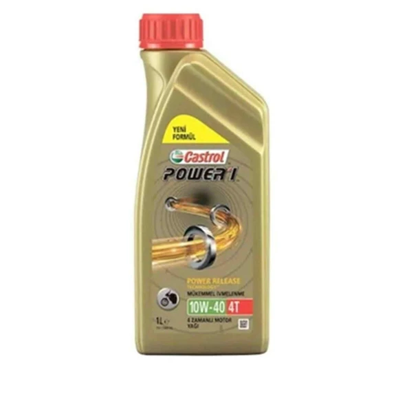 Motor Yağı 10/40 (4 T Power 1 ) Castrol (1 Litre) ürün görseli 1