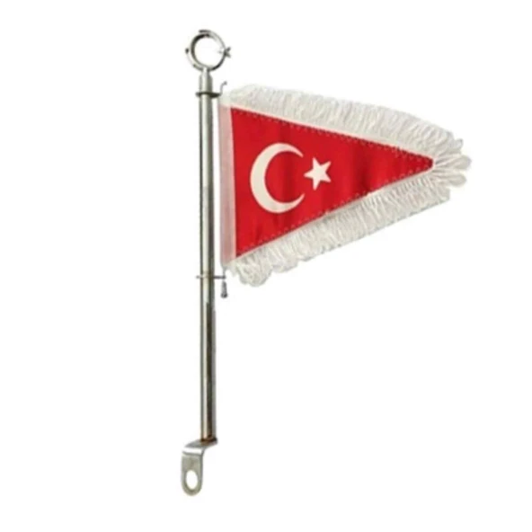 Skm Bayrak Flama Üçgen A Kalite (beyazpüsküllü) ürün görseli 1