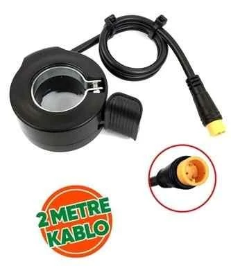 Sevgent Gaz Kolu E Bıke Parmak Basmalı 2 Metre Kablolu ürün görseli 1