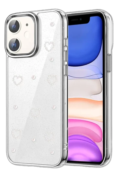 Newface Apple iPhone 12 Fiyonk Desenli Kapak - Desen 10 ürün görseli 1