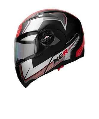 Kask Çeneden Açılan Gözlüklü Ece Belge Kırmızı S Beden Md 158 ürün görseli 1