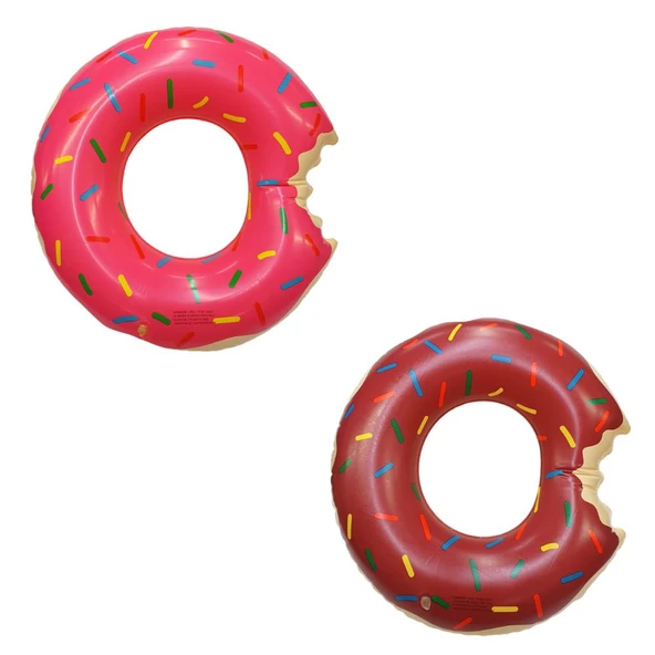 Donut Simit Çuk Yüzme Simit 55 Cm  - 1809022 - Kahverengi - 1 ADET ürün görseli 1