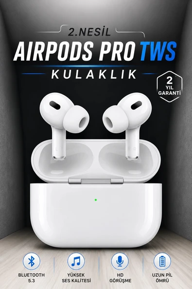 Kablosuz Bluetooth Kulaklık Gürültü Önleme, Su Geçirmez, Mikrofonlu ürün görseli 1
