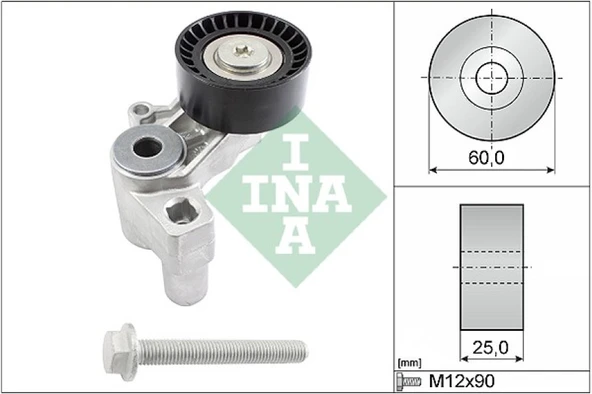 Psa V Kayıs Gergi Rulmanı - Otomotık - İna 534 0100 20 ürün görseli 1