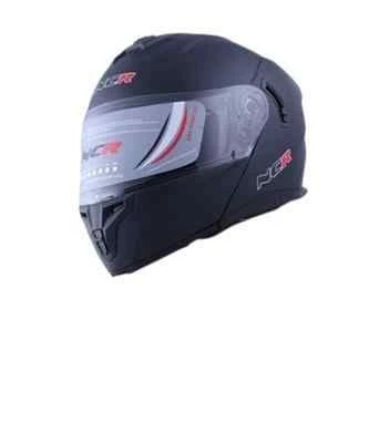 Kask Çene Açılır Sertifikalı Parlak Siyah M Beden Md 166 ürün görseli 1