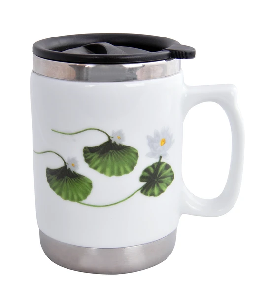 Andoutdoor AND30HP İçi Çelik Dışı Desenli Seramik Kupa Mug ürün görseli 1