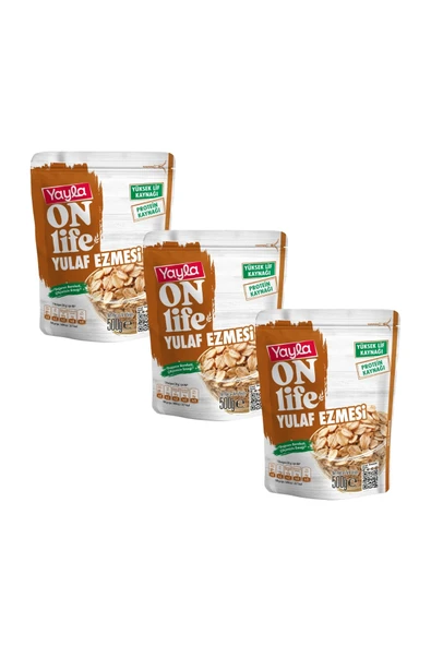 Yayla Onlife Yulaf Ezmesi 500 g x3 ürün görseli 1