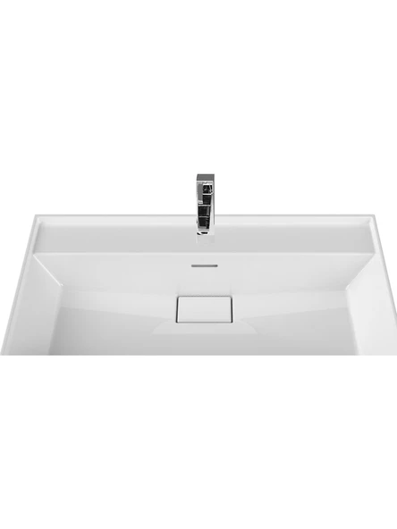 Turkuaz Seramik Sharp Etajerli Lavabo 80 x 48 cm ürün görseli 1