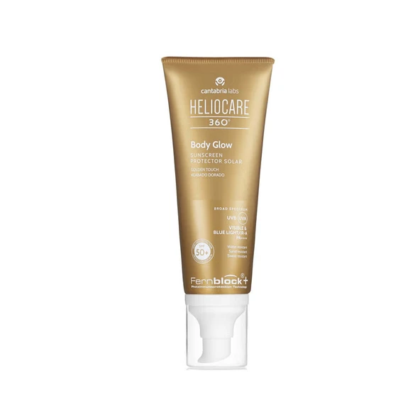 Heliocare 360 Body Glow Sunscreen SPF50+ Güneş Koruyucu 100 ml ürün görseli 1
